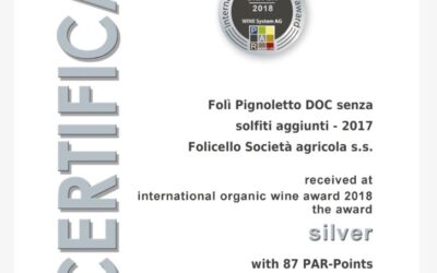 Medaglia d’argento al Folì