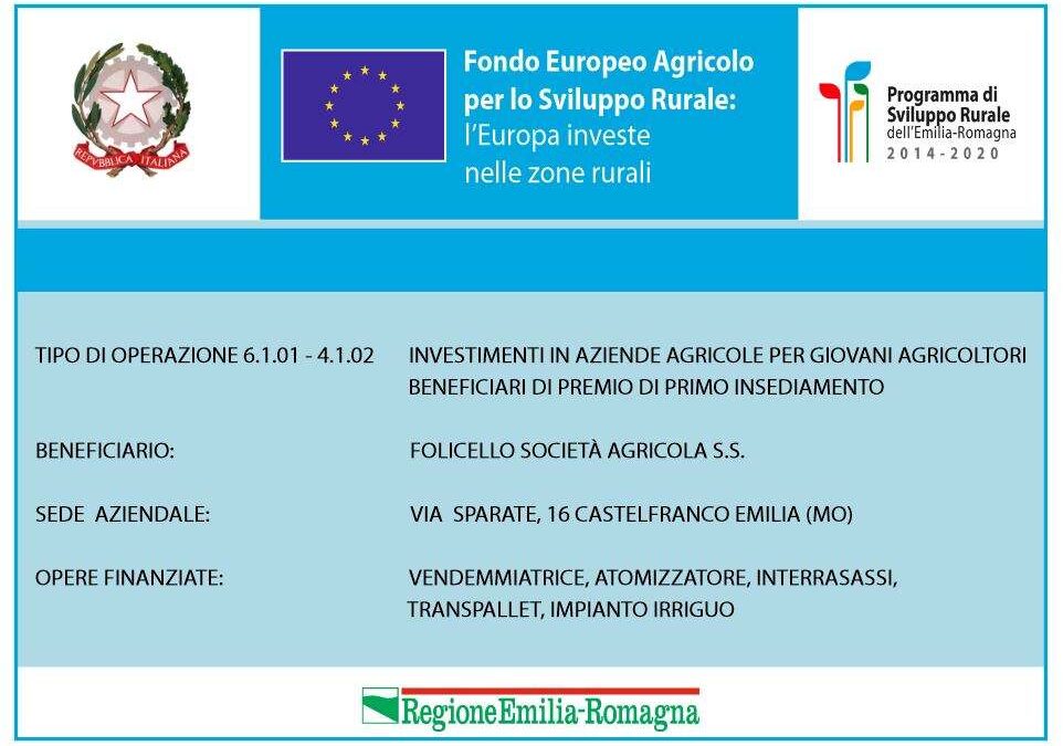 Contributo del FEASR