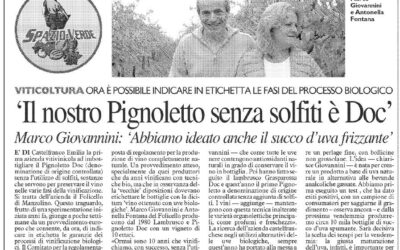 Il Resto del Carlino del 16 aprile 2012 – articolo di Claudio Ferri